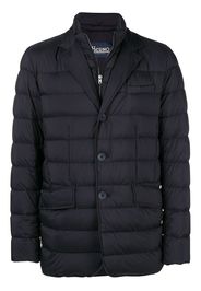 Herno Daunenjacke im Layering-Look - Blau