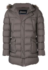 Herno Daunenjacke mit aufgesetzten Taschen - Grau