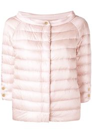 Herno Daunenjacke mit Reißverschluss - Rosa