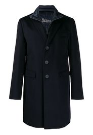 Herno Einreihiger Mantel - Blau