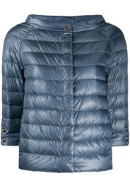 Herno Jacke mit halblangen Ärmeln - Blau