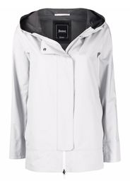 Herno hooded zip-up track jacket - Grau