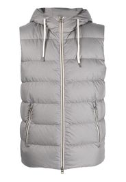 Herno padded sleeveless gilet - Grau