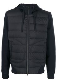 Herno quilted hooded jacket - Blau