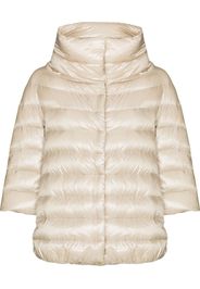 Herno high-neck puffer jacket - Nude