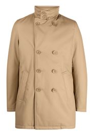 Herno quilted double-breasted coat - Braun