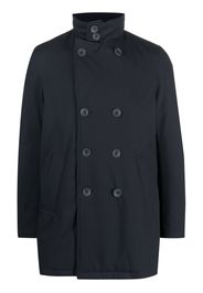 Herno quilted double-breasted coat - Blau