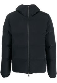 Herno zip-up padded down jacket - Schwarz