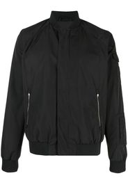 Herno logo-patch bomber jacket - Schwarz