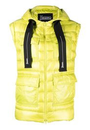 Herno sleeveless padded gilet - Grün