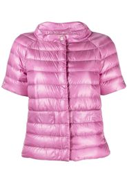 Herno short sleeved padded jacket - Rosa