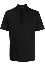 Herno Kurzärmeliges Poloshirt - Schwarz