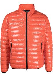 Herno padded gloss bomber jacket - Rot