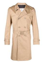 Herno belted cotton trench coat - Braun