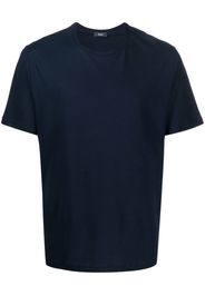Herno crew-neck cotton T-shirt - Blau