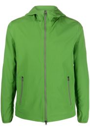 Herno high-neck hooded jacket - Grün