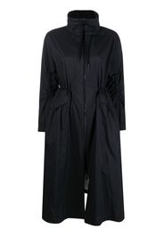 Herno drawstring-waist trench coat - Schwarz