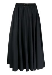 Herno mid-length flared skirt - Schwarz