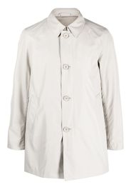 Herno single-breasted shirt coat - Nude