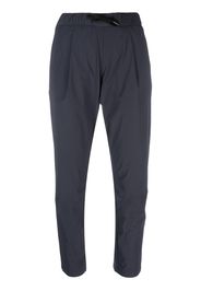 Herno drawstring waistband mid rise trousers - Blau