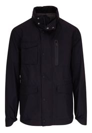 Herno long multiple-pocket windbreaker - Schwarz