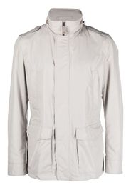 Herno high-neck lightweight jacket - Nude
