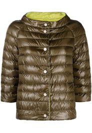 Herno reversible quilted jacket - Grün