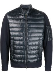 Herno padded-panel zipped jacket - Blau