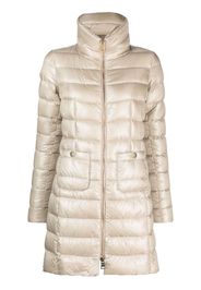 Herno Maria quilted coat - Nude