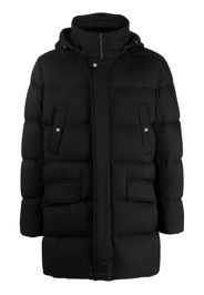 Herno Arandelle Mantel mit abnehmbarer Kapuze - Schwarz