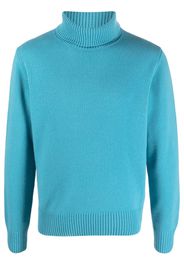 Herno roll-neck wool jumper - Blau