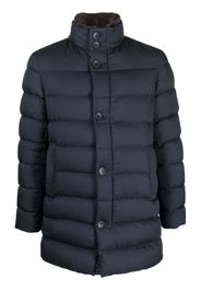 Herno padded high-neck coat - Blau