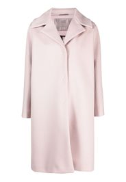 Herno single-breasted wool-blend coat - Rosa