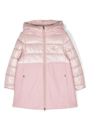 Herno Kids panelled padded coat - Rosa