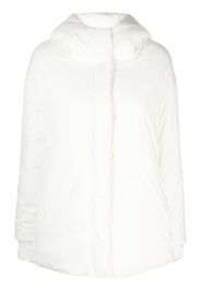 Herno Gefütterte Jacke mit Kapuze - Weiß
