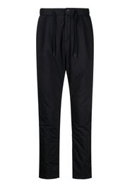 Herno elasticated-waist tapered trousers - Blau
