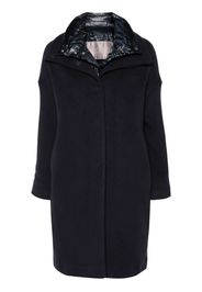 Herno Resort Mantel im Layering-Look - Blau