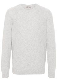 Herno Melierter Pullover aus Kaschmir - Grau
