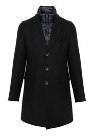Herno Mantel im Layering-Look - Blau