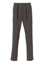 Herno Hose mit Faltendetail - Grau