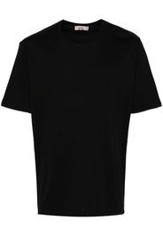 Herno T-Shirt mit Logo-Schild - Schwarz