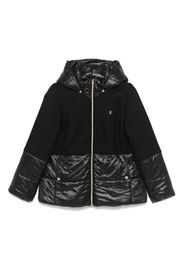 Herno Kids panelled coat - Schwarz