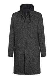 Herno bouclé coat - Grau
