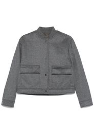Herno Bomberjacke aus Wolle - Grau