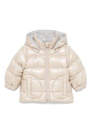 Herno Kids hooded puffer jacket - Nude