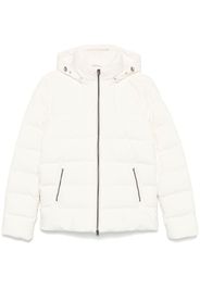 Herno Jacke aus Feincord - Weiß