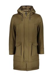Herno adjustable-hood pocket coat - Grün