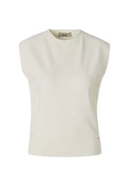 Herno ribbed sleeveless top - Nude