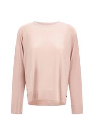 Herno raglan-sleeve press-stud sweater - Rosa