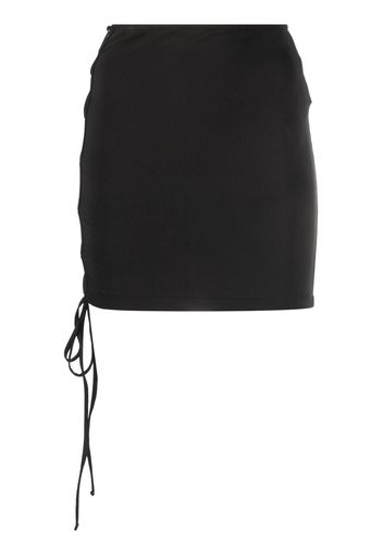 Heron Preston mid-rise lace-up miniskirt - Schwarz